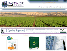 Tablet Screenshot of datawest.com